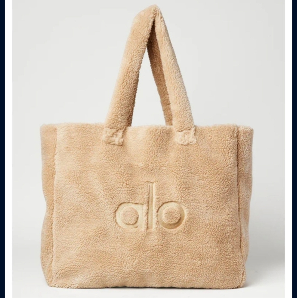 ALO Yoga Plush Tan Tote